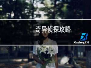 奇异侦探攻略