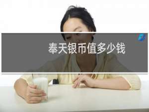 奉天银币值多少钱