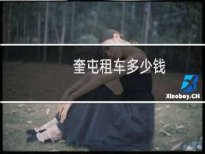 奎屯租车多少钱