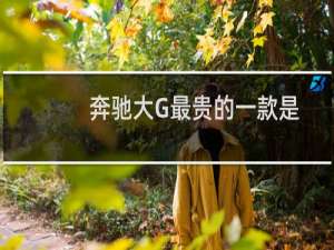 奔驰大G最贵的一款是哪个（奔驰大G有几款车型）