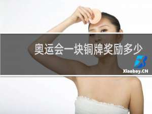 奥运会一块铜牌奖励多少钱