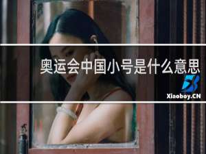 奥运会中国小号是什么意思
