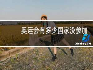 奥运会有多少国家没参加