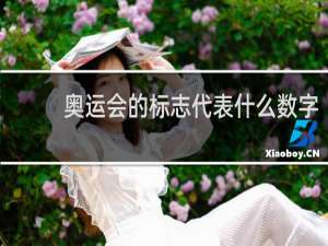 奥运会的标志代表什么数字