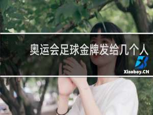 奥运会足球金牌发给几个人