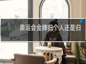 奥运会金牌归个人还是归国家