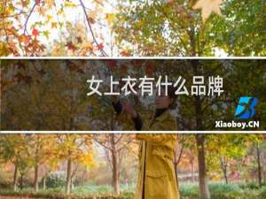 女上衣有什么品牌