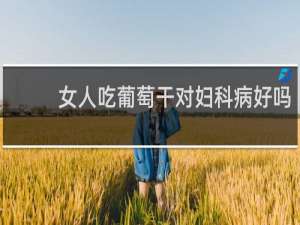 女人吃葡萄干对妇科病好吗