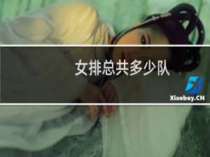 女排总共多少队