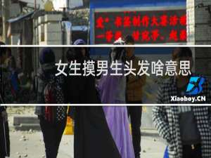 女生摸男生头发啥意思