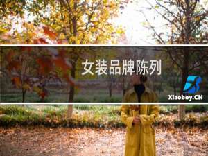 女装品牌陈列