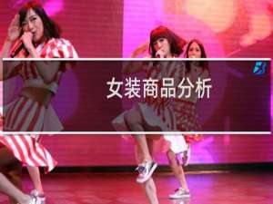 女装商品分析