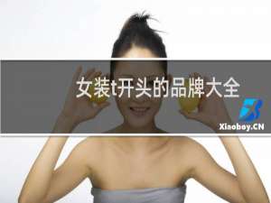女装t开头的品牌大全