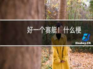 好一个赛艇！什么梗