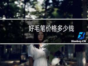 好毛笔价格多少钱