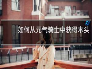 如何从元气骑士中获得木头