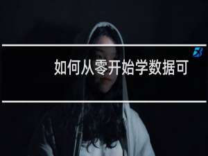 如何从零开始学数据可视化图表制作？