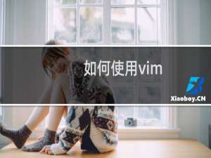 如何使用vim xmind