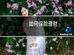 如何保险理财