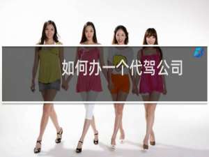 如何办一个代驾公司