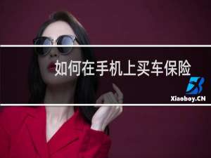 如何在手机上买车保险