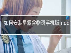 如何安装星露谷物语手机版mod文件