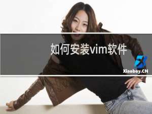 如何安装vim软件