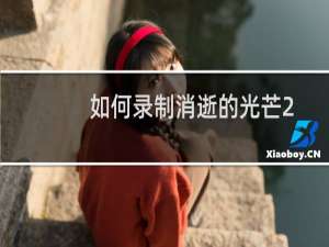 如何录制消逝的光芒2