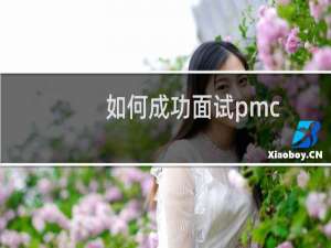 如何成功面试pmc