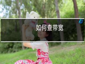 如何查带宽