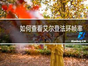 如何查看艾尔登法环帧率