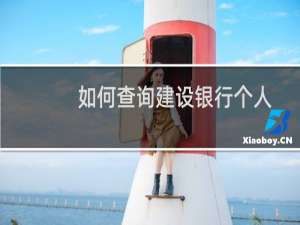 如何查询建设银行个人网上银行账单明细