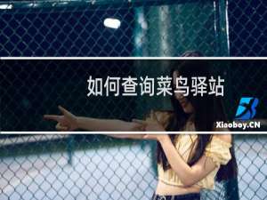 如何查询菜鸟驿站