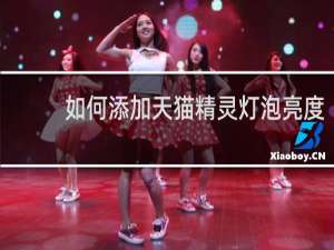 如何添加天猫精灵灯泡亮度