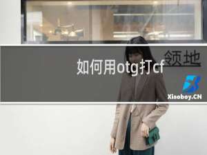 如何用otg打cf