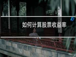 如何计算股票收益率