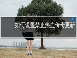 如何设置禁止热血传奇更新