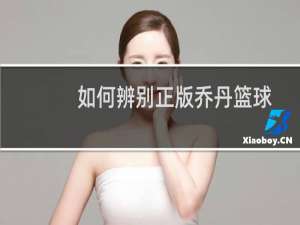 如何辨别正版乔丹篮球