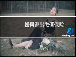 如何退出微信保险