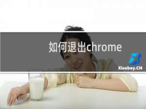 如何退出chrome