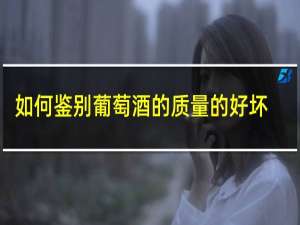 如何鉴别葡萄酒的质量的好坏