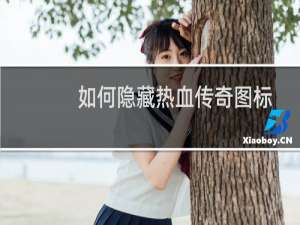 如何隐藏热血传奇图标