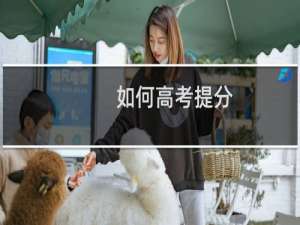 如何高考提分