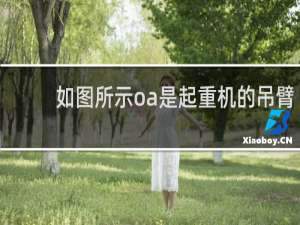 如图所示oa是起重机的吊臂