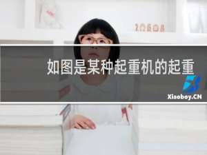 如图是某种起重机的起重