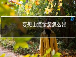 妄想山海金装怎么出