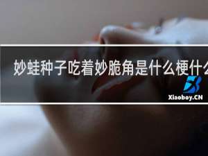妙蛙种子吃着妙脆角是什么梗什么梗