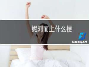 妮刘而上什么梗