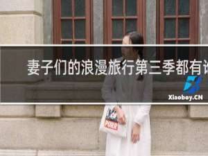 妻子们的浪漫旅行第三季都有谁