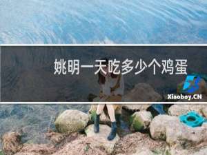 姚明一天吃多少个鸡蛋